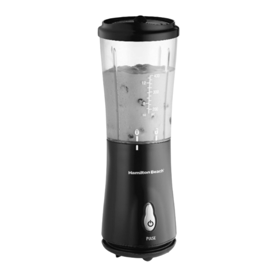 Hamilton Beach 51101 Manual De Instrucciones