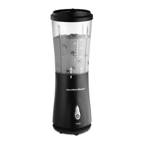 Hamilton Beach 51101 Manual De Instrucciones