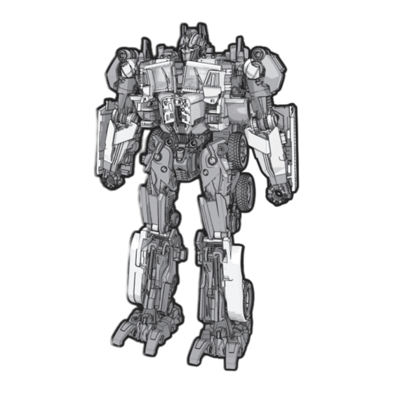 Hasbro Transformers OPTIMUS PRIME Manual De Instrucciones