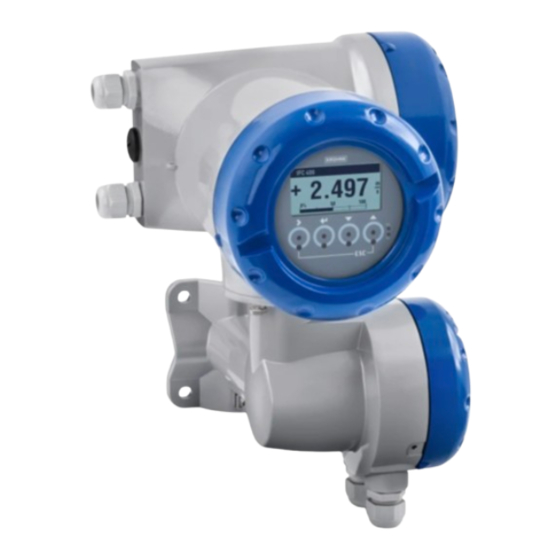 KROHNE IFC 400 Guía Rápida
