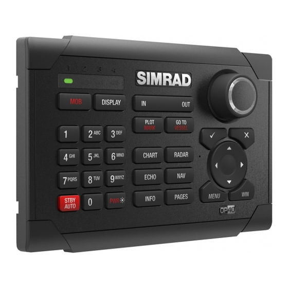 Simrad NSO Manual De Usuario