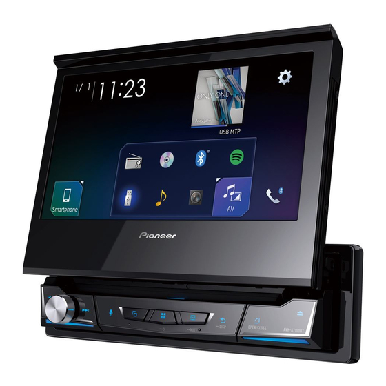 Pioneer AVH-A7100BT Manual De Instalación