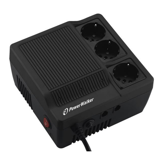 PowerWalker AVR 1200 Guia De Inicio Rapido