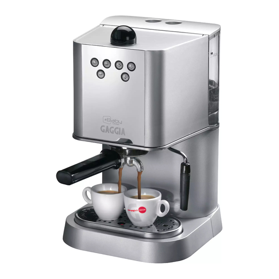 Gaggia Baby Dose Manuales