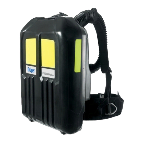 Dräger PSS BG 4 plus Instrucciones De Uso