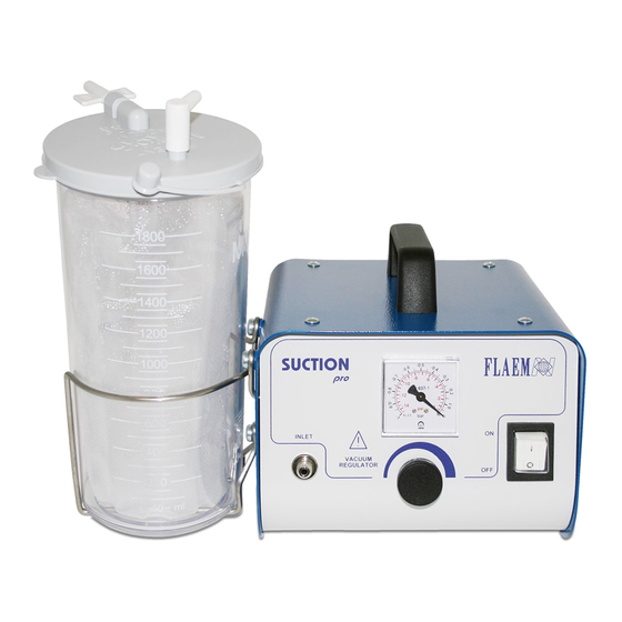 FLAEM Suction pro Instrucciones Para El Uso
