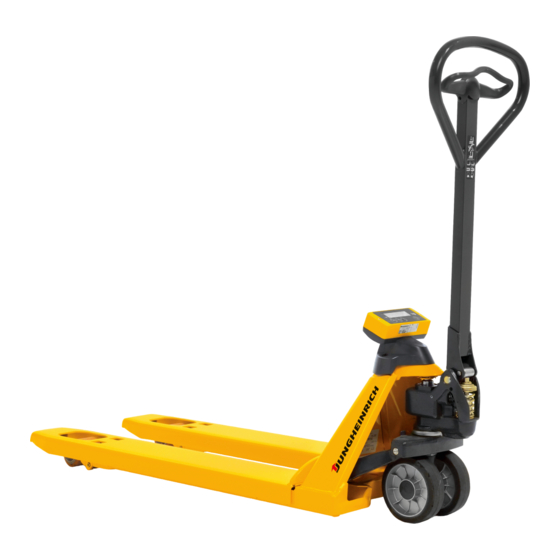 Jungheinrich AMW 22 Instrucciones De Servicio