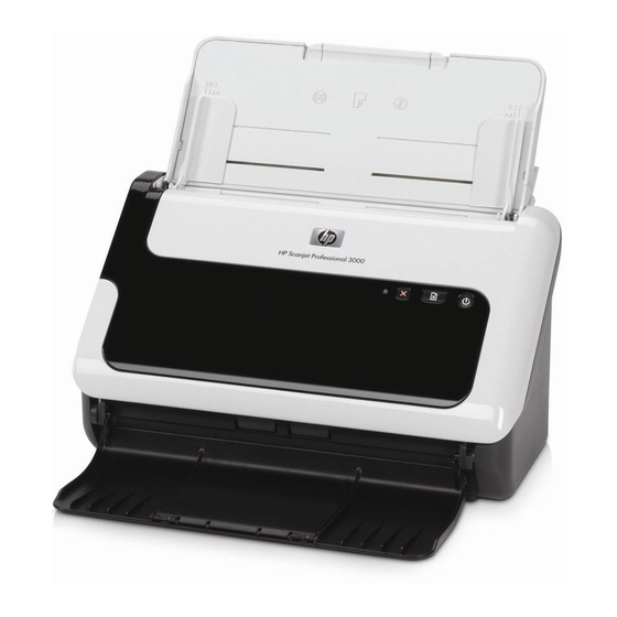 HP Scanjet Professional 3000 Guía De Usuario