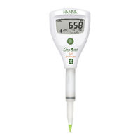 Hanna Instruments HALO2 HI9810302 Manual De Instrucciones