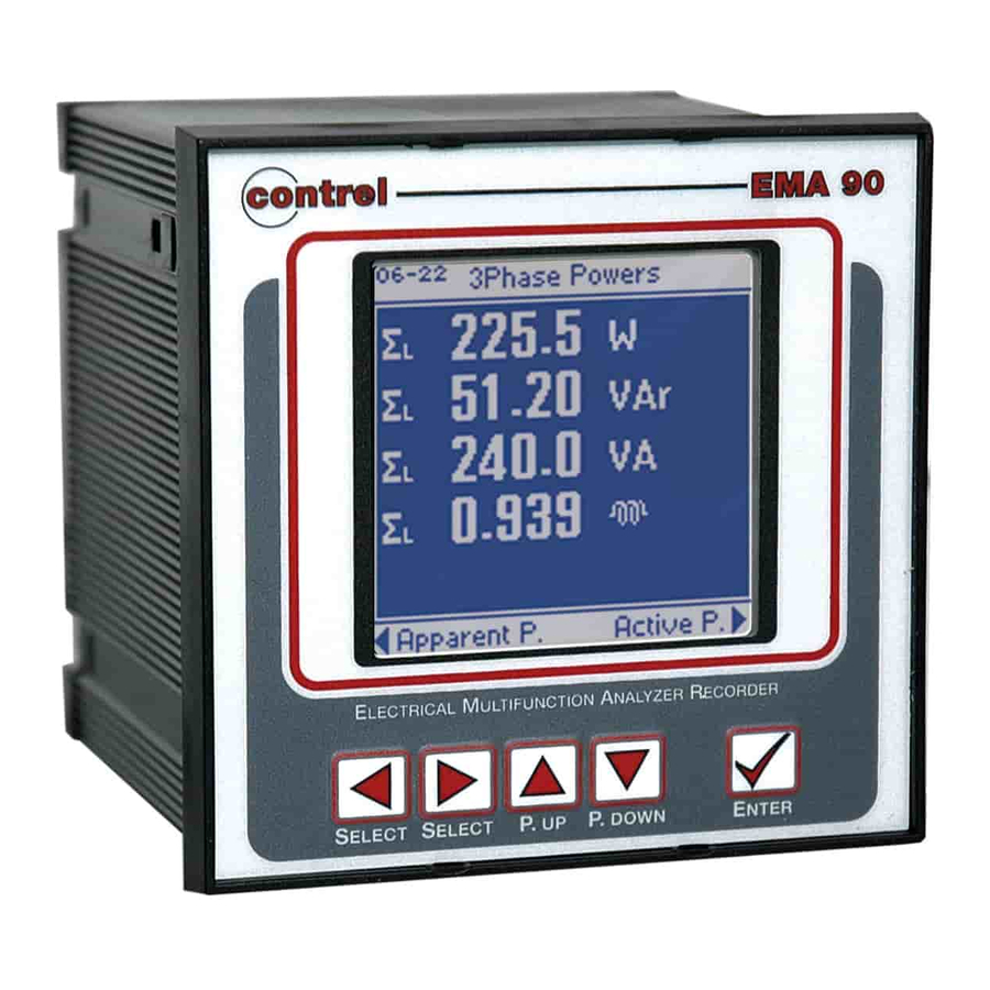 Contrel EMA90 Manual De Instrucciones