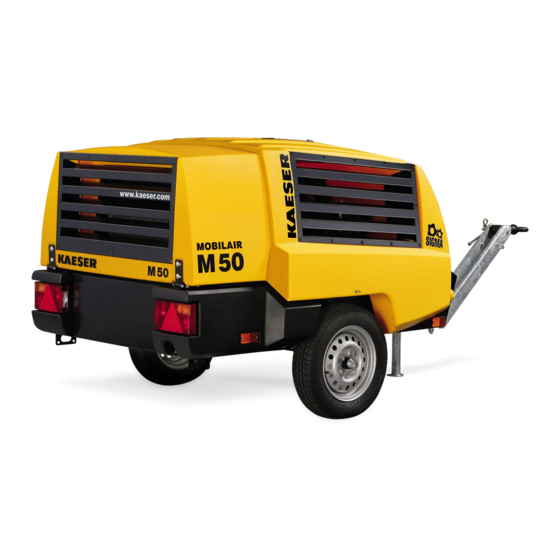 KAESER MOBILAIR M50 PE Manual Del Operador