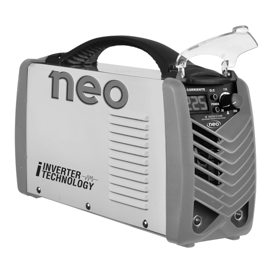 NEO IE 10225/1/165 Manual De Instrucciones Y Garantía