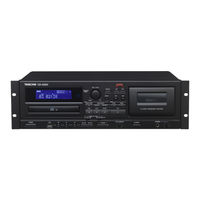 Teac TASCAM CD-A580 Manual Del Usuario