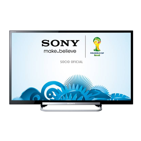 Sony Bravia KDL-42R475A Manual De Instrucciones