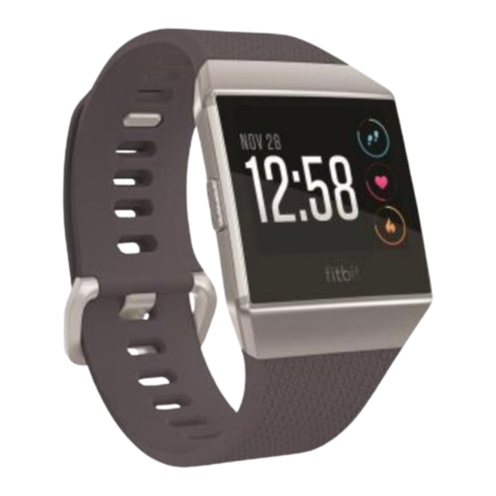 Fitbit Ionic FB503 Manual Del Usuario