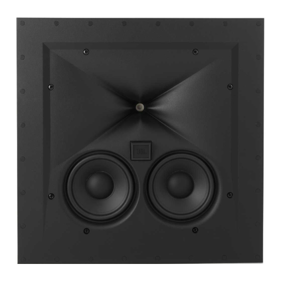 JBL SYNTHESIS SCL-3 Manual Del Propietario Y El Instalador