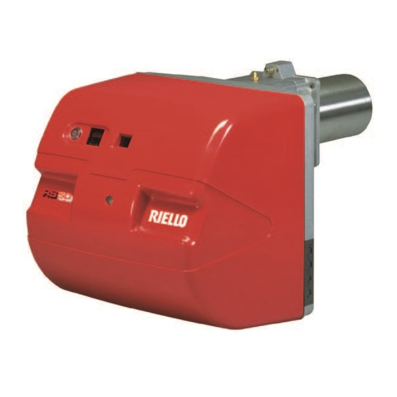 Riello RS 28/M Instrucciones De Instalación, Funcionamiento Y Mantenimiento