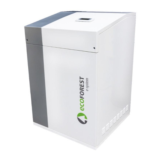 ECOFOREST ecoSMART e-system Manual Usuario