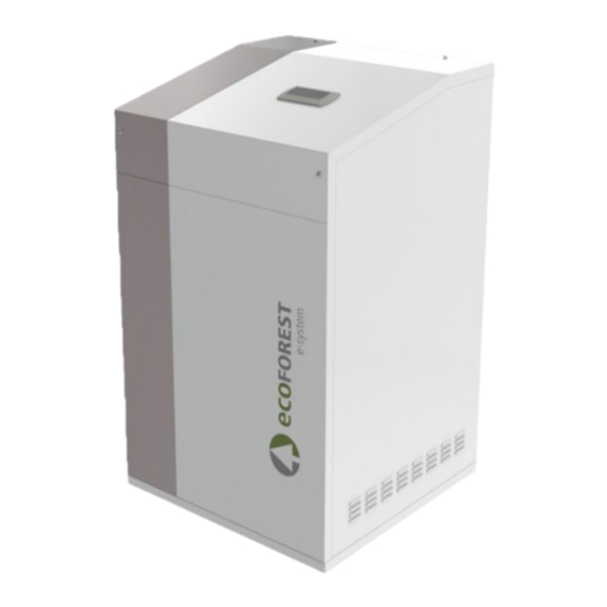ECOFOREST ecoSMART e-system Manual Usuario