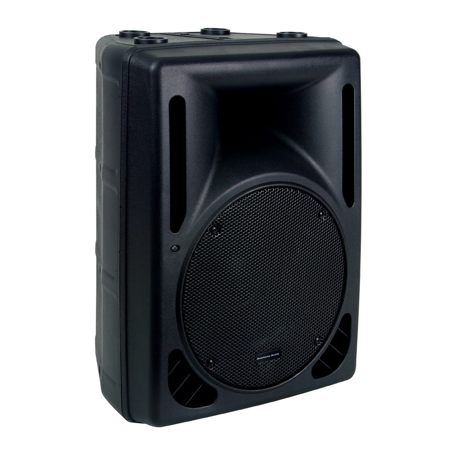 American Audio PXI 15P Manual Del Usuario