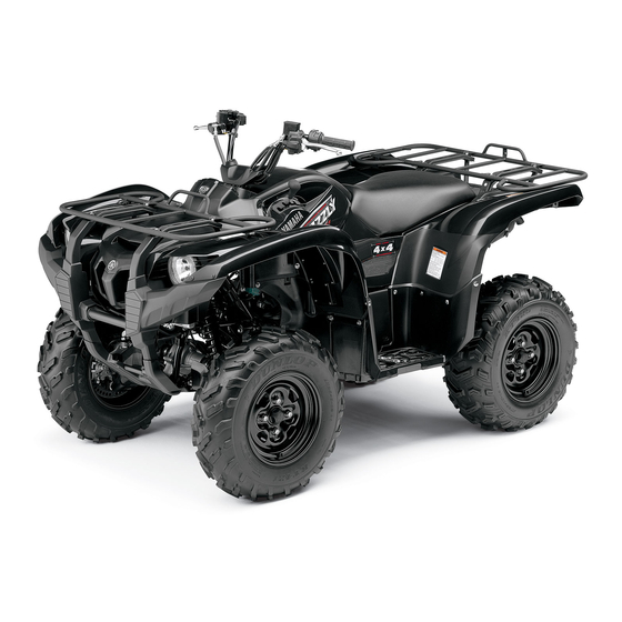 Yamaha GRIZZLY 550 FI 2009 Manuales