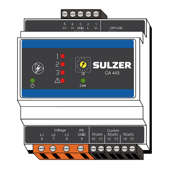 Sulzer CA 441 Guia De Instalacion