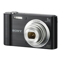 Sony Cyber-shot DSC-W800 Guia De Ayuda