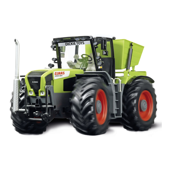 DICKIE TOYS CLAAS XERION Instrucciones De Uso