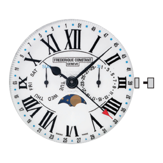 Frederique Constant FC-270 Manual Del Usuario