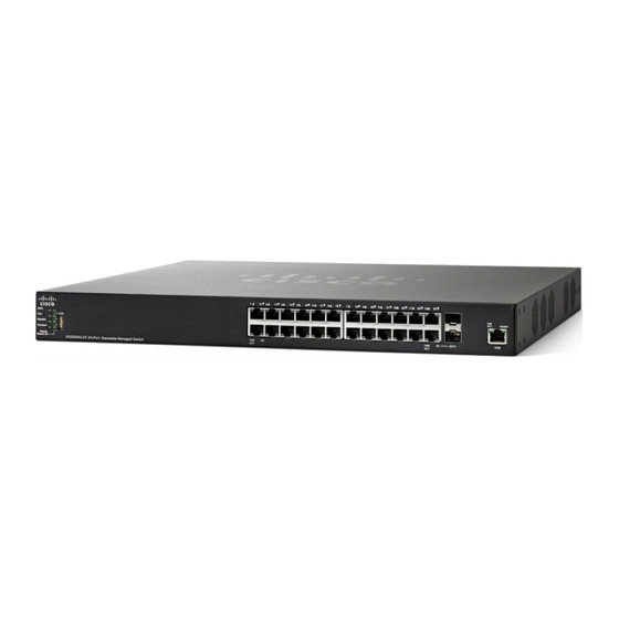 Cisco SG350X-24 Guia De Inicio Rapido