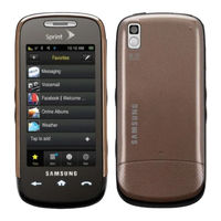 Samsung Sprint Instinct S30 Manual Del Usuario