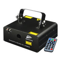 Jb Systems Light SMOOTH SCAN-3 Laser Manual De Instrucciones