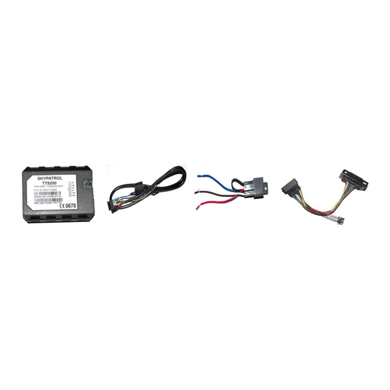 Skypatrol TT9200 Guía Rápida De Instalación