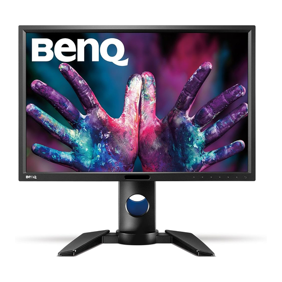 BenQ Pro Graphics Serie Manuales