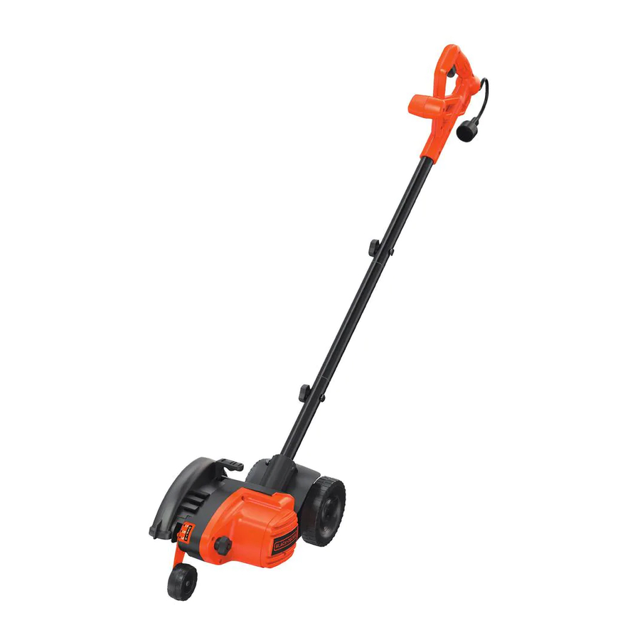 BLACK&DECKER EDGE HOG LE750 Manual De Instrucciones