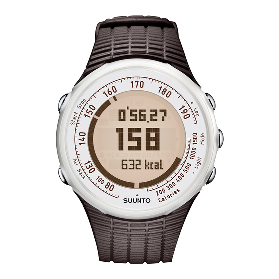 Suunto t1 Guía De Manejo
