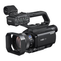 Sony HXR-MC88 Manual De Instrucciones