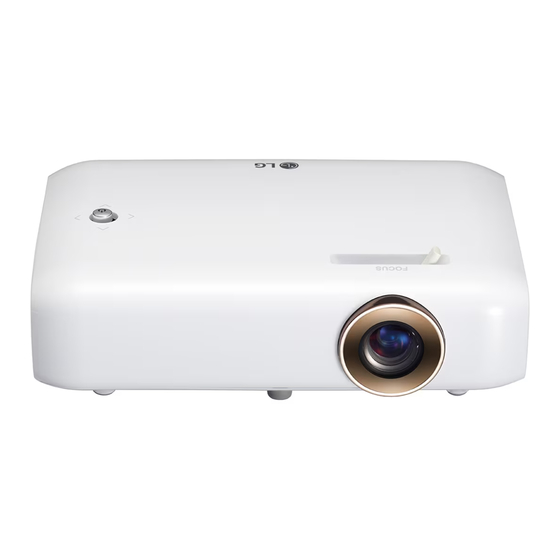 LG CineBeam Manual Del Usuario