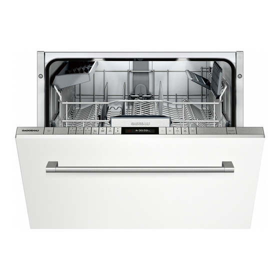 Gaggenau DF250 Instrucciones De Uso