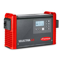 Fronius Selectiva 4.0 UL C1 Manual De Instrucciones