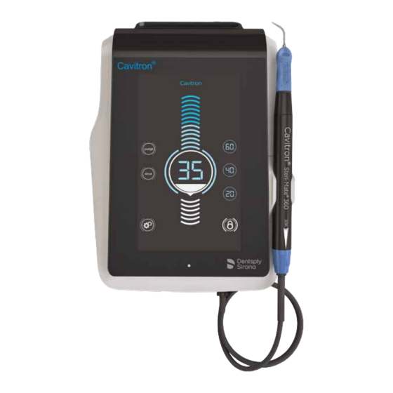 Dentsply Sirona Cavitron Touch - G310 Manual Del Usuario