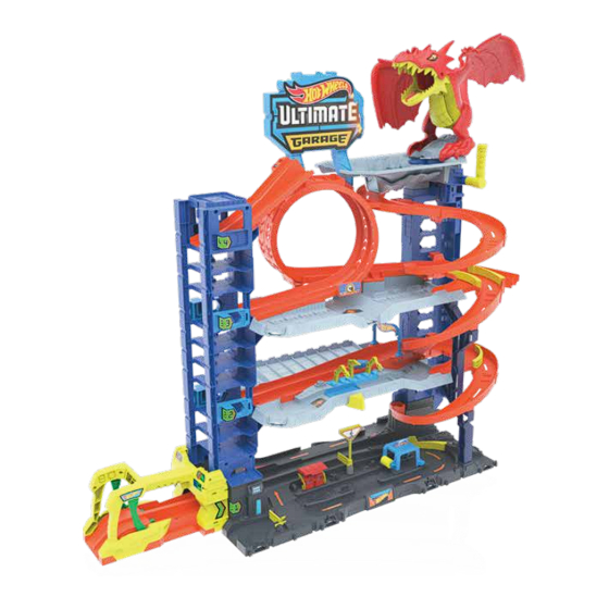 Mattel Hot Wheels City Ultimate Garage Playset 225075 Instrucciones