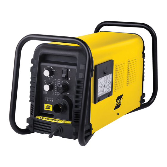 ESAB Cutmaster 120 Manual De Instrucciones