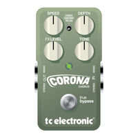 TC Electronic CORONA CHORUS Manual De Instrucciones