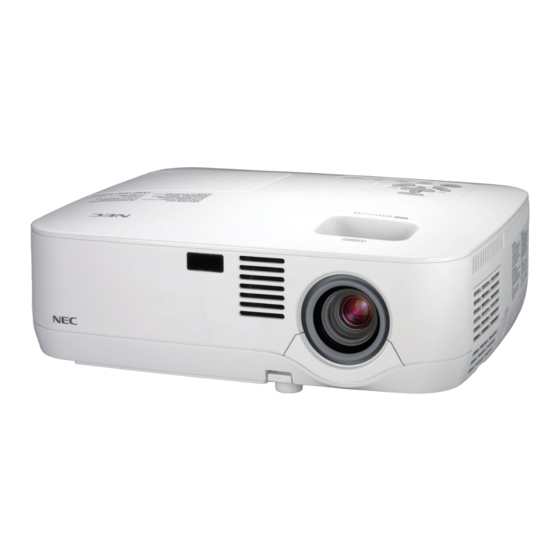NEC NP600 Manual Del Usuario