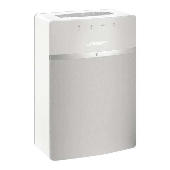 Bose SoundTouch 10 Guia Del Usuario