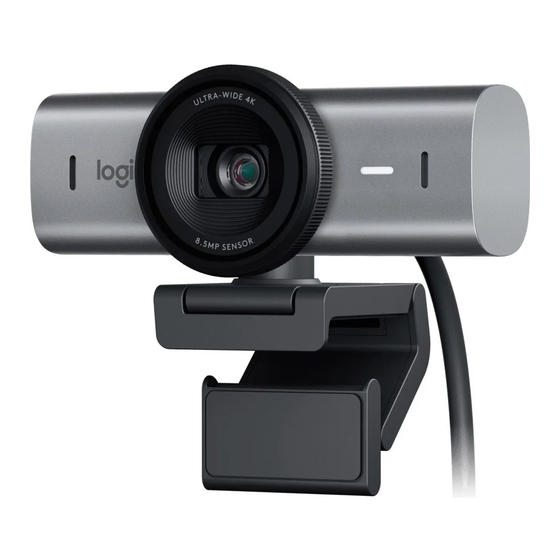 Logitech MX BRIO 705 Guia De Instalacion