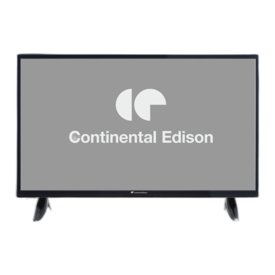 CONTINENTAL EDISON CELED320716B3 Manual De Instrucciones