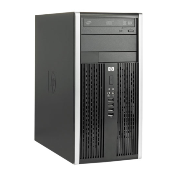 HP Compaq 6005 Pro Business PC Microtorre Manuales