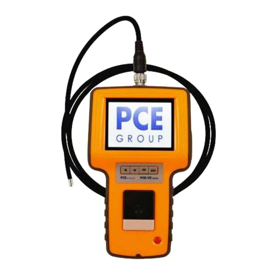 PCE Instruments PCE-VE 300 Serie Instrucciones De Uso